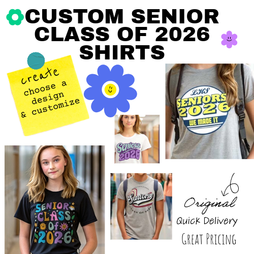 IZA Design - Senior Class Shirt Designs for 2026